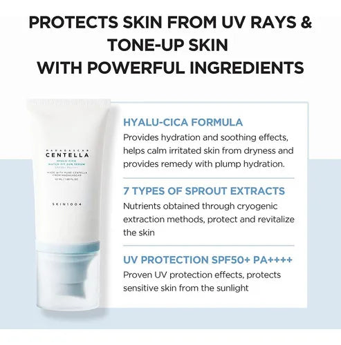 Protector Solar Skin1004 Water Fit Sun Serum SPF50+ 50mL