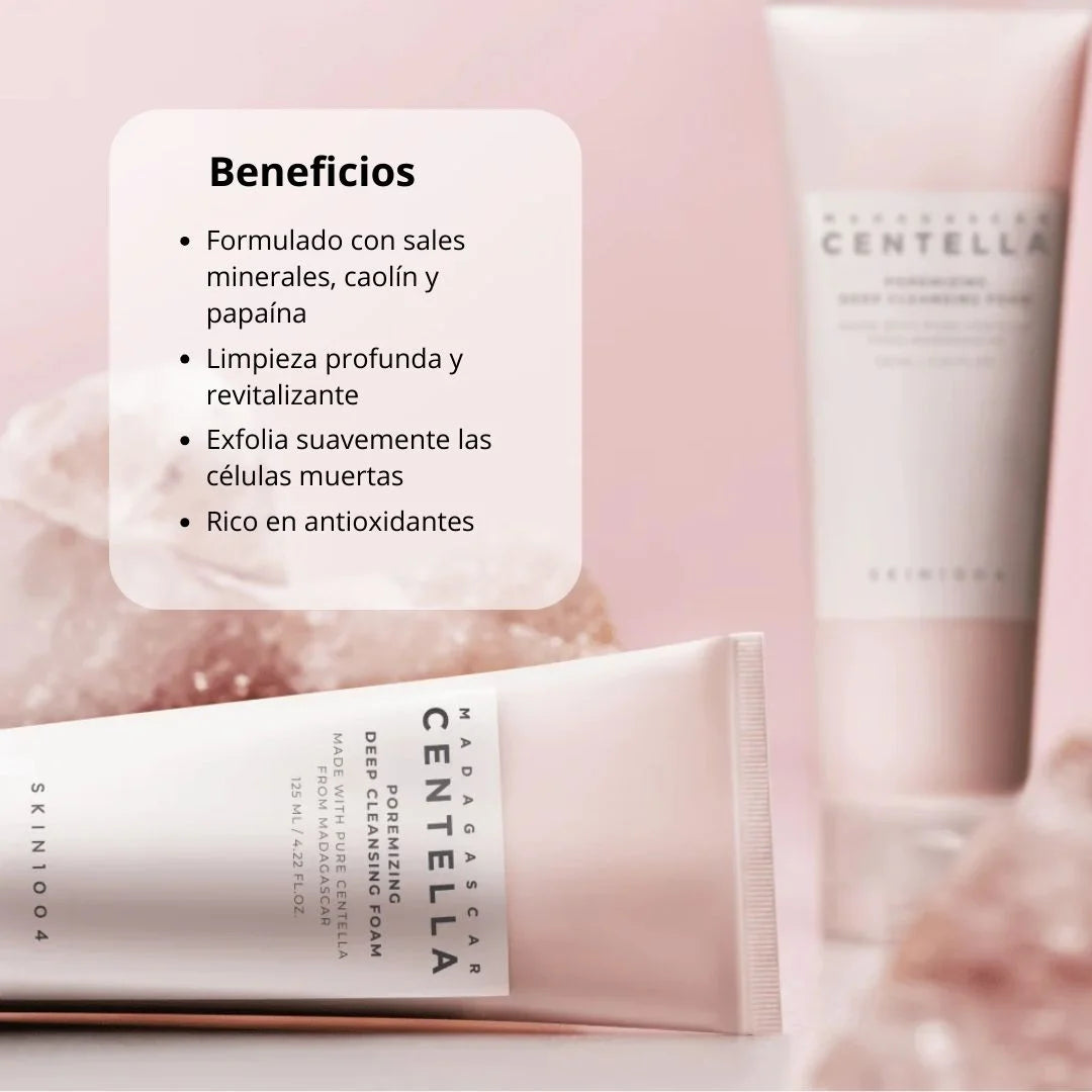Espuma limpiadora SKIN1004 Madagascar Centella Poremizing Deep Cleansing Foam 125 ml