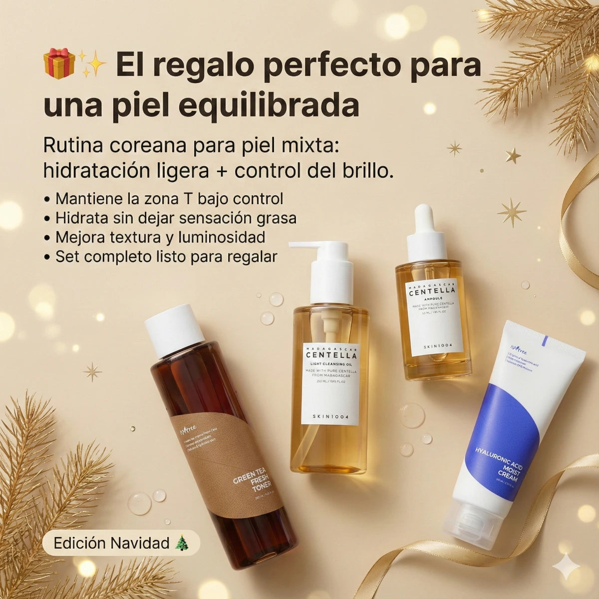 Kit Rutina para Piel Sensible | 4 productos + Envío Gratis