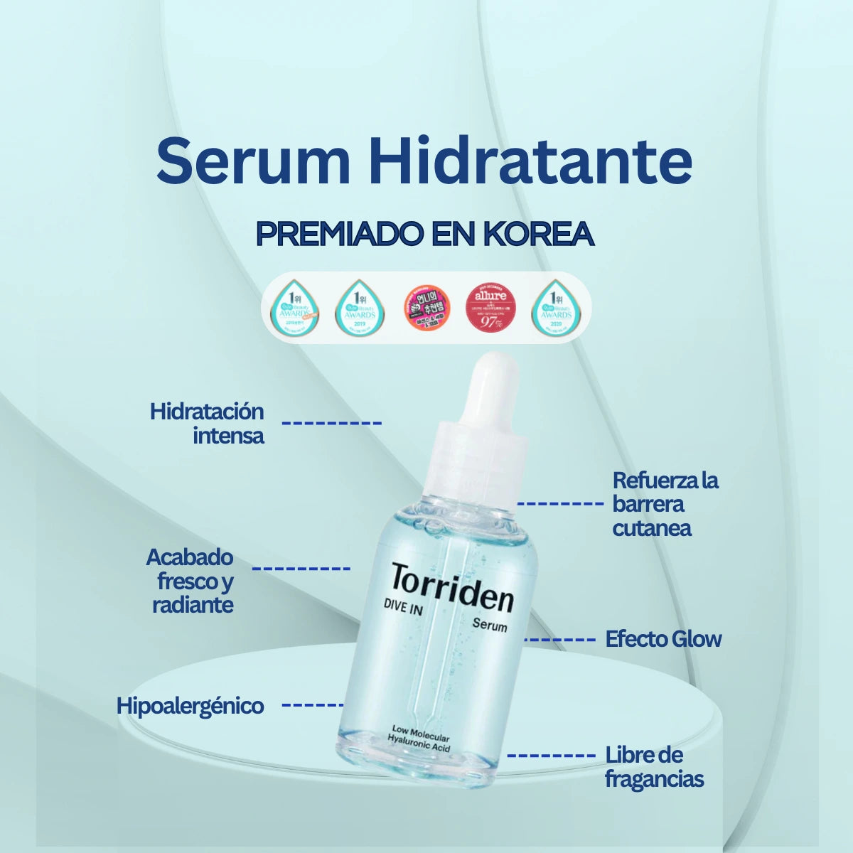 Serum Hidratante Torriden Dive In con Ácido Hialurónico 50ml