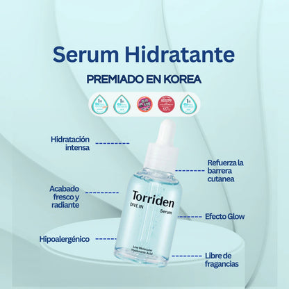 Serum Hidratante Torriden Dive In con Ácido Hialurónico 50ml