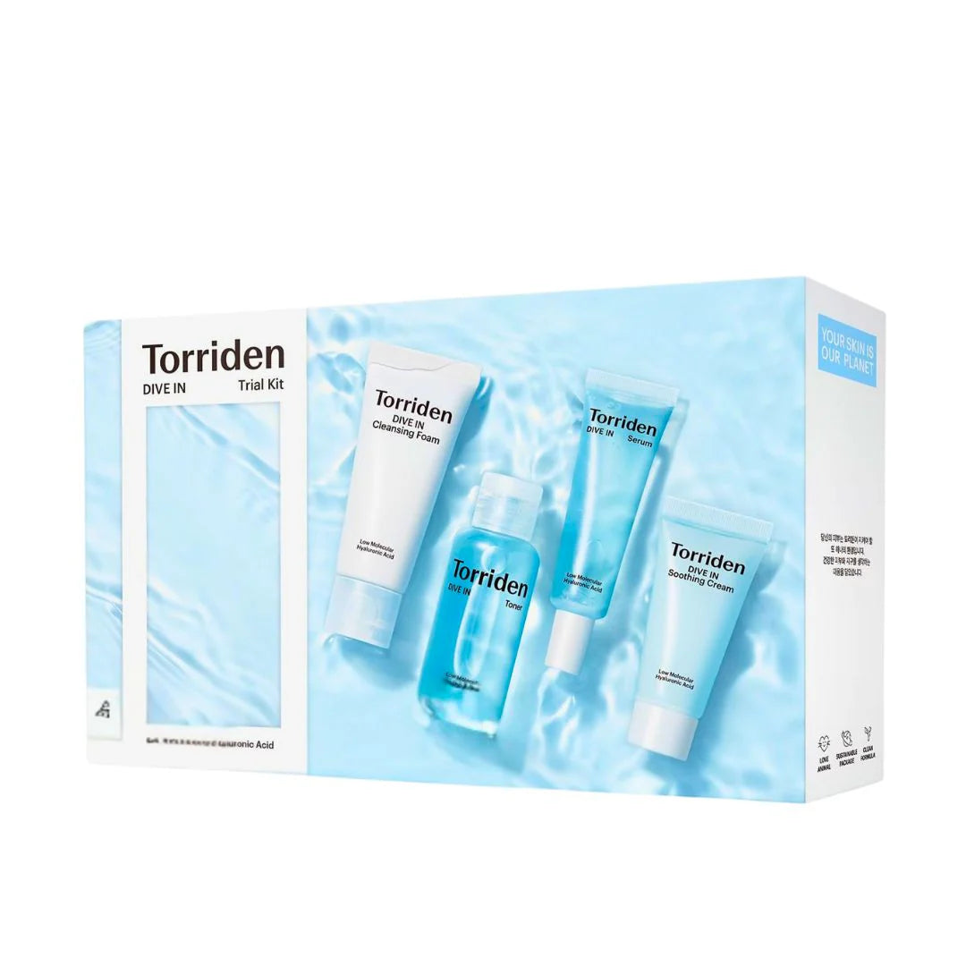 Kit Rutina Hidratante Mini Torriden Dive-In